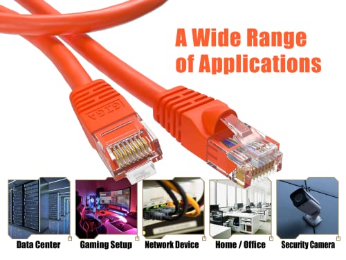 Cable Leader Cat 6 UTP 1.5 ft Naranja miniatura 5