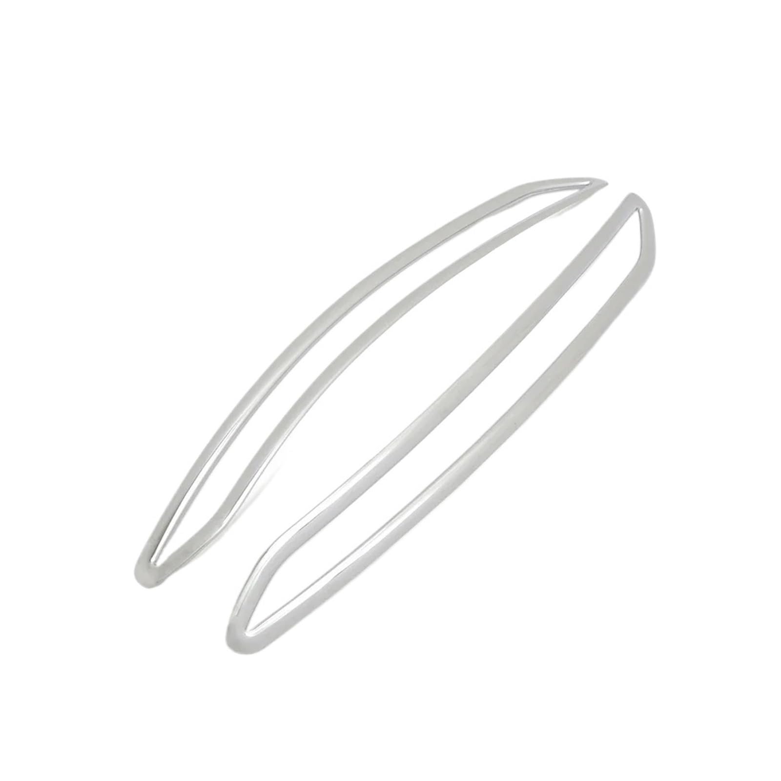 Rear Bumper Fog Light Lamp Cover Trim, Fit For Hyundai, Elantra Avante 2016-2018 Chrome Car Tail Foglight Bezel Trims Accessories Osłona tylnego światła