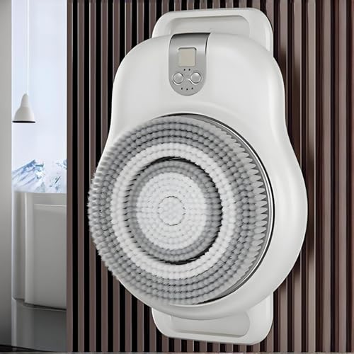 Brosse de bain électrique pour le dos rotative automatique 360°