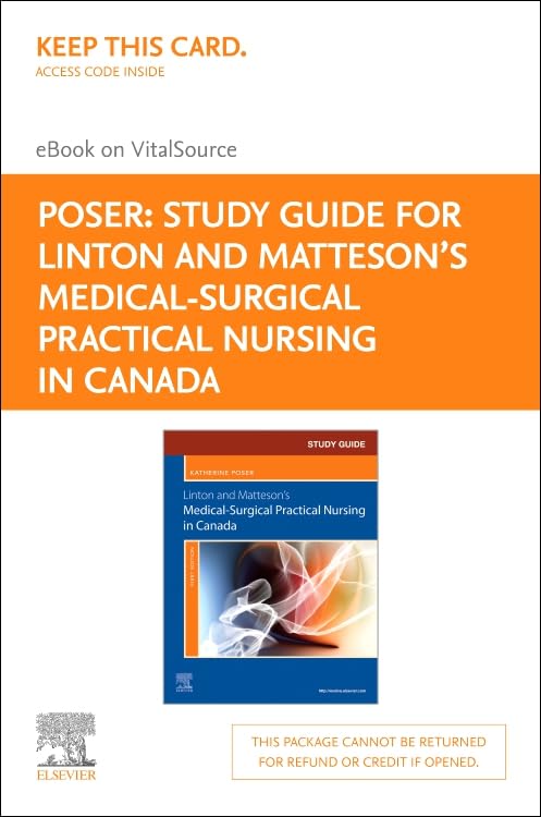 Study Guide for Linton and Matteson's Medical-Surgical Practical Nursing in Canada - Elsevier E-Book on VitalSource (Retail Access Card): Study Guide ... E-Book on VitalSource (Retail Access Card)