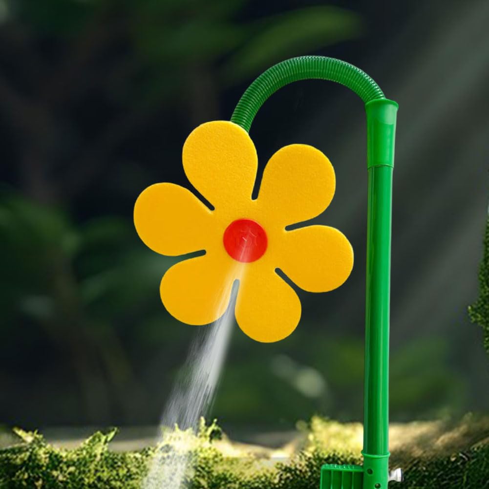 5PCS Sprinkler Blume Garten, 6 m Reichweite, 360° Rasensprinkler Tanzende Blume, Spritzblume, Bewässerung Sprenger beweglich, Rasensprenger, Gartensprenger, for Garten, Terrasse, Rasenfläche
