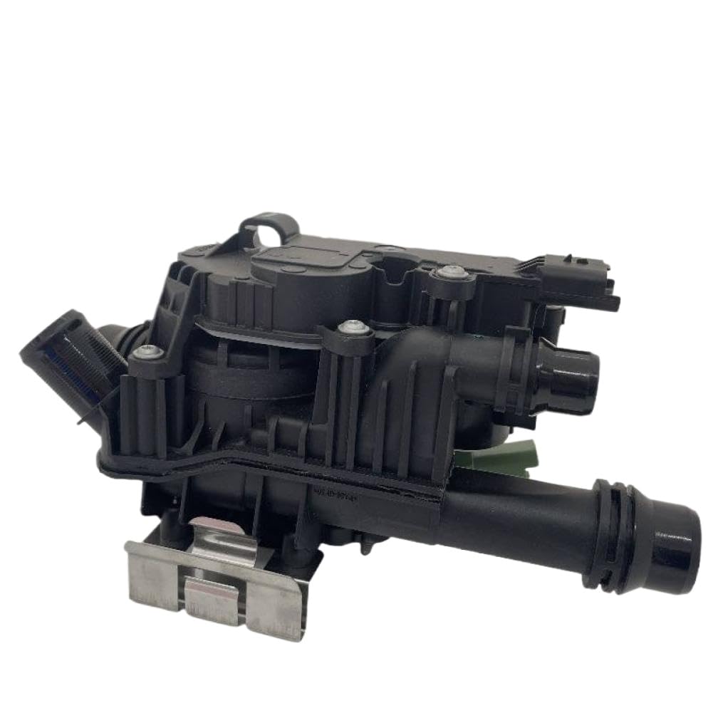 Thermostat Housing Assembly 9803549480 9850364680 Compatible With 208 308 3008 508 C3 C4 1.6L HDI Engine Cooling