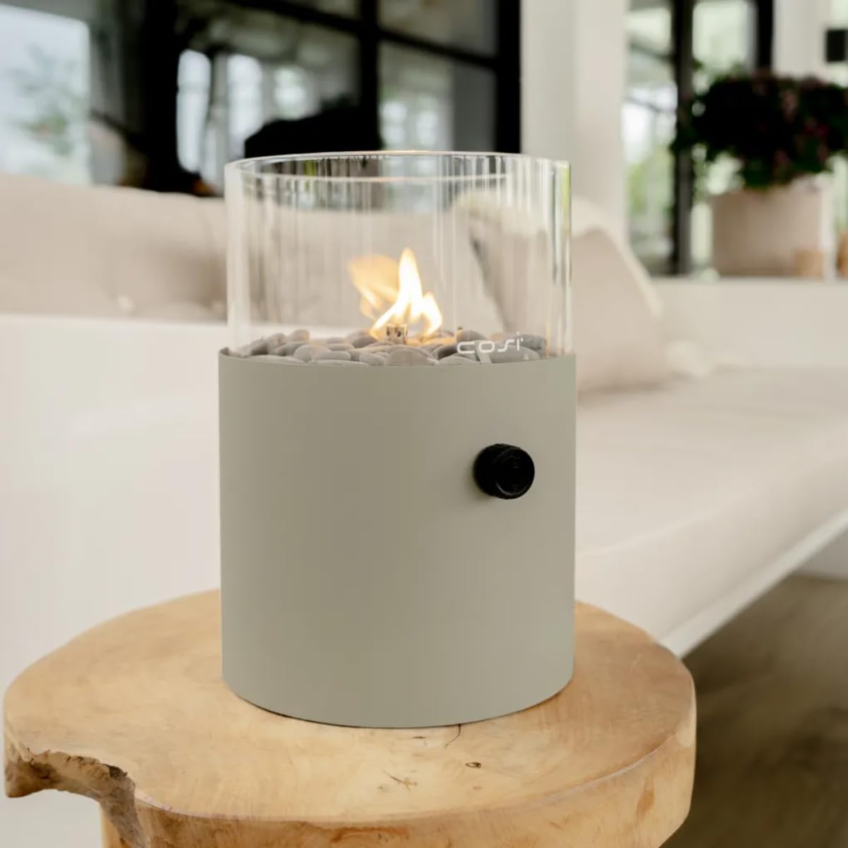 Cosiscoop Gaslaterne XL Olivgrün
