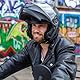 VINZ Santos Klapphelm mit Sonnenblende | ECE 22.06 & PINLOCK vorbereitet | Motorrad Helm Integralhelm | Motorradhelm Klappbar | In Gr. XS-XXL - Matt Schwarz