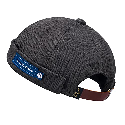 Image of CLAPE Watch Cap Work Beanie Corduroy Docker Leon Brimless Hat Rolled Cuff Harbour Hat
