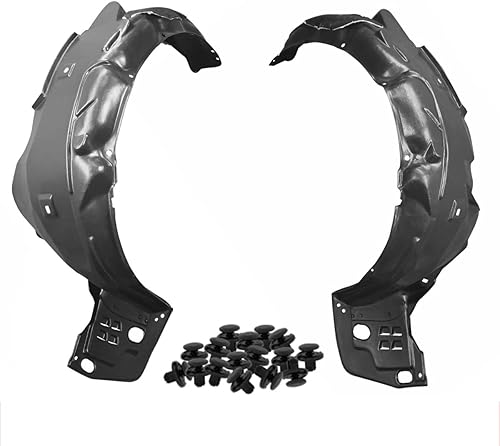 Parts N Go Juego de forro de guardabarros con clips para Civic Sedan 2012, delantero, conductor y pasajero, izquierdo, derecha, HO1248144 HO1249144 Parts N Go Juego de forro de guardabarros con clips para Civic Sedan 2012, delantero, conductor y pasajero, izquierdo, derecha, HO1248144 HO1249144