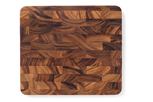 Image of Ironwood Gourmet Oslo End Grain Utility Cutting Board and Butcher Block Oil Set