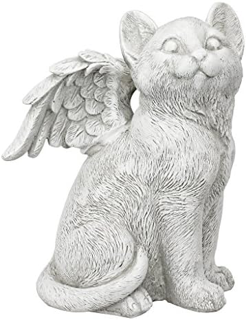 Design Toscano Loving Friend, Memorial Pet Cat Statue: Large
