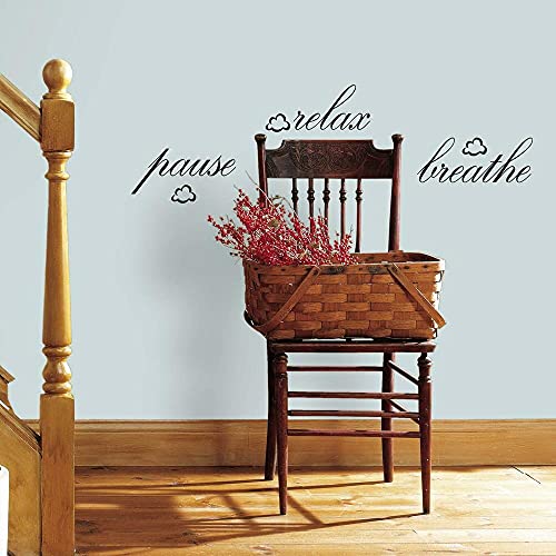 RoomMates RMK0039SS Wall Decal, Relax