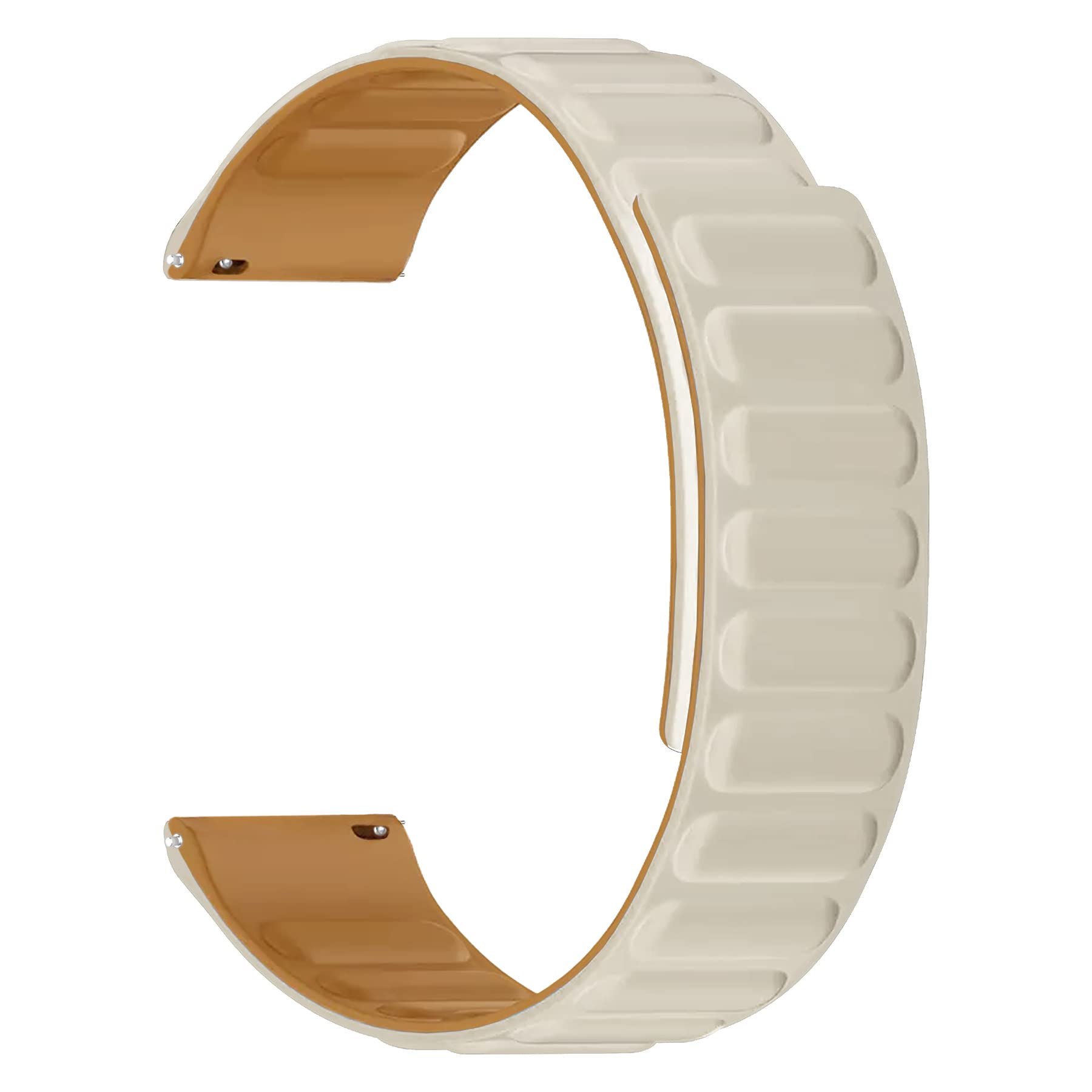 ACM Watch Strap Magnetic Silicone Loop Compatible with Universal 22mm Size Replacement Strap Smartwatch Luxury Band White (B0BQWQX97H) Amazon Price History, Amazon Price Tracker