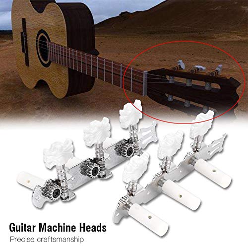 Dilwe 3 + 3 Chevilles de Guitare Classique, Tuning Pegs têtes de Machine Accessoire pour Guitare Classique - Les Beatles, Paul McCartney, John Lennon, RIngo Starr, George Harrison Dilwe 3 + 3 Chevilles de Guitare Classique, Tuning Pegs têtes de Machine Accessoire pour Guitare Classique – Image 6