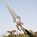 Sword fort Carbon Steel Shalamayne Sword Real Metal,Handmade Katana Replica Game Cosplay Props,Varian Wrynn'sSword