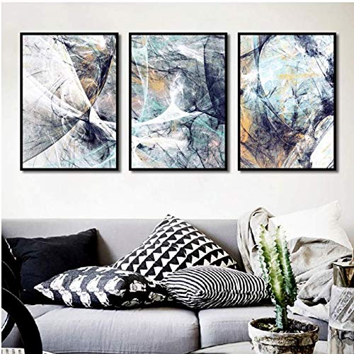 Affiche art abstrait moderne pour raviver un mur blanc salon contemporain tableau graffiti 50x70