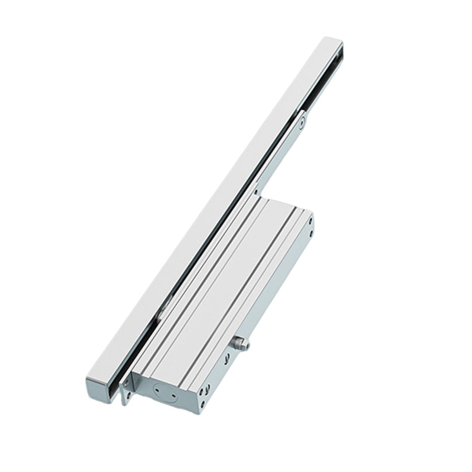 XNZJHPP Adjustable Heavy-Duty Concealed Door Closer - Smooth, Quiet Operation for Commercial/Residential Doors, Invisible Design, Speed & Load Control (B)