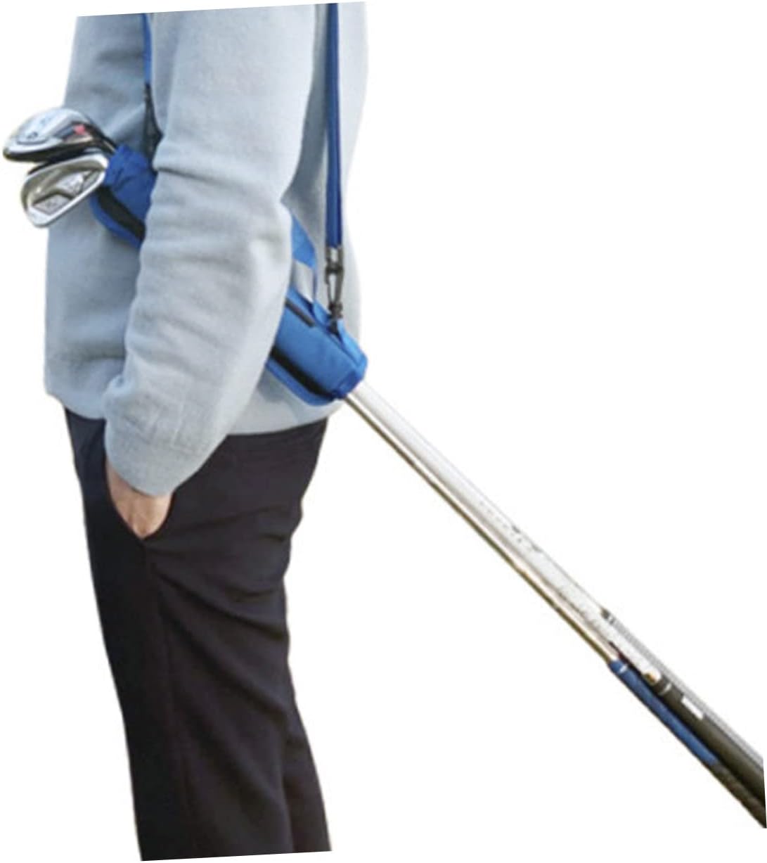 Golf Club Bag Multi-Function Crossbody Carrier for Convenient Golfing Durable Wear-Resistant Golfing Accessory for Practice and Outdoor Use
