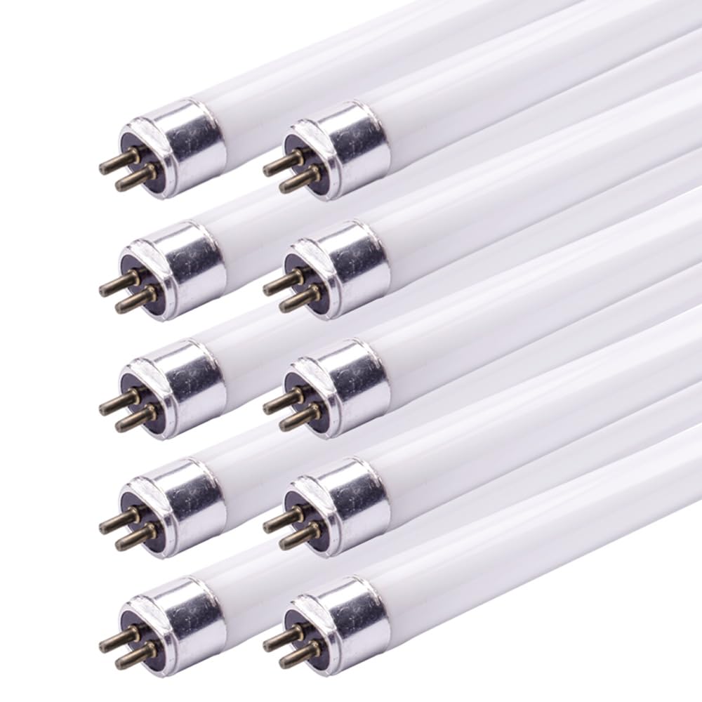 NCC-Licht 10 x Leuchtstofflampe Röhre T5 HO 1449mm 49W/827 G5 warmweiß 2700K