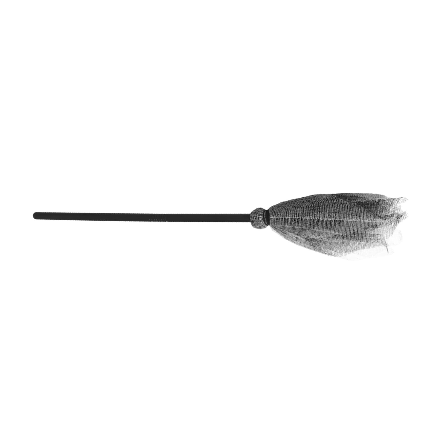 HAPINARY Witch Broomstick Halloween Supplies Witch Broom for Halloween Party Decorations Wig