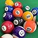 Upgrade Billiard Balls Set, 1.5 Inch Mini Size for 6 Feet Pool Table 1-1/2