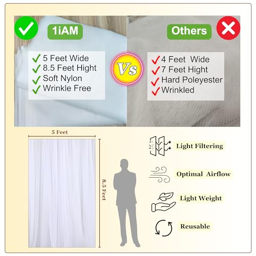 Image of 1iAM Happy Birthday Decoration Item Set Of 29 | 1 pc Cursive Banner, 2pcs White Net, 20 pcs Metallic & 4 Pcs Foil Balloons 1 pc Light, & 1 Pc Glue Dot For Hassel Free Decoration | B'day Decor Combo