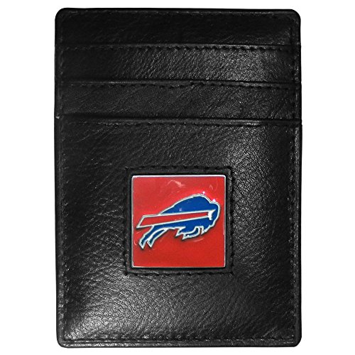 Buffalo Bills Leather Money Clip/Cardholder