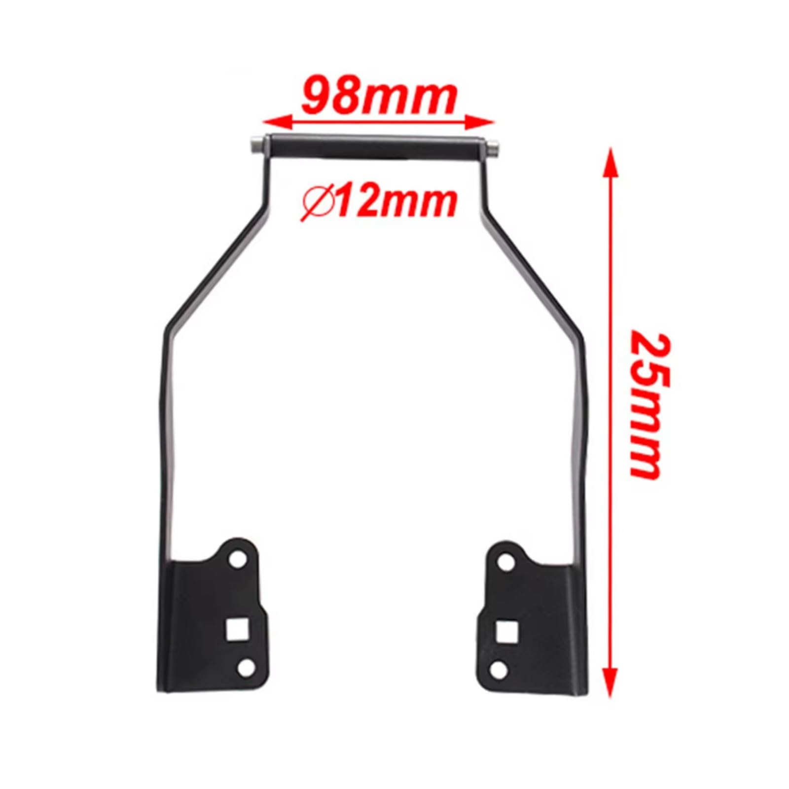 Navigazione Moto Staffa per F750GS F850GS Moto GPS Navigazione Staffa Barra Anteriore Stand Telefono Cellulare GPS Supporto Staffa di Ricarica Sostituzione