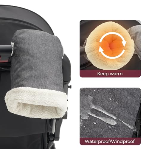 Image of Momcozy Stroller Gloves Warmmuffs