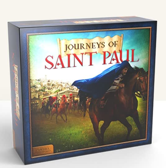 Sophia Institute Press Journeys of St Paul Game      Hardcover – Import, January 1, 1995