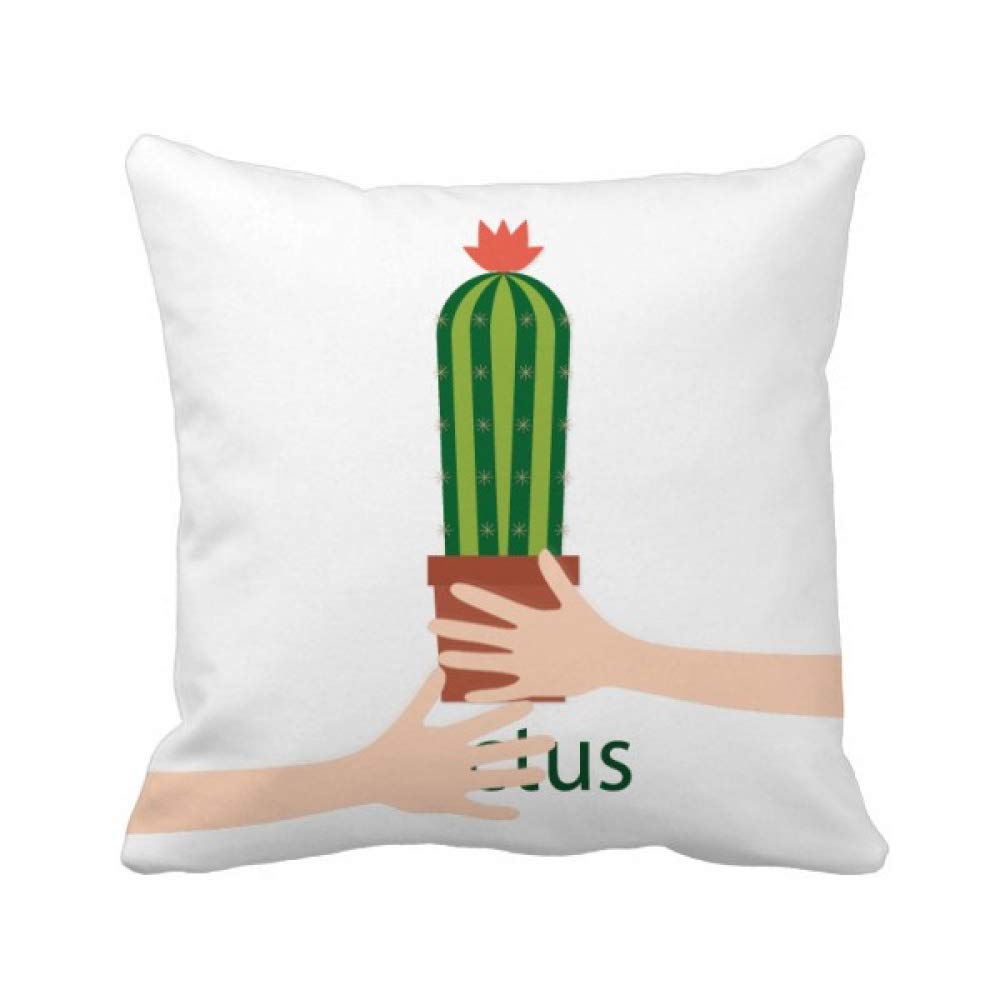 Coussin de cou cactus et plantes grasses pour le voyage et la détente