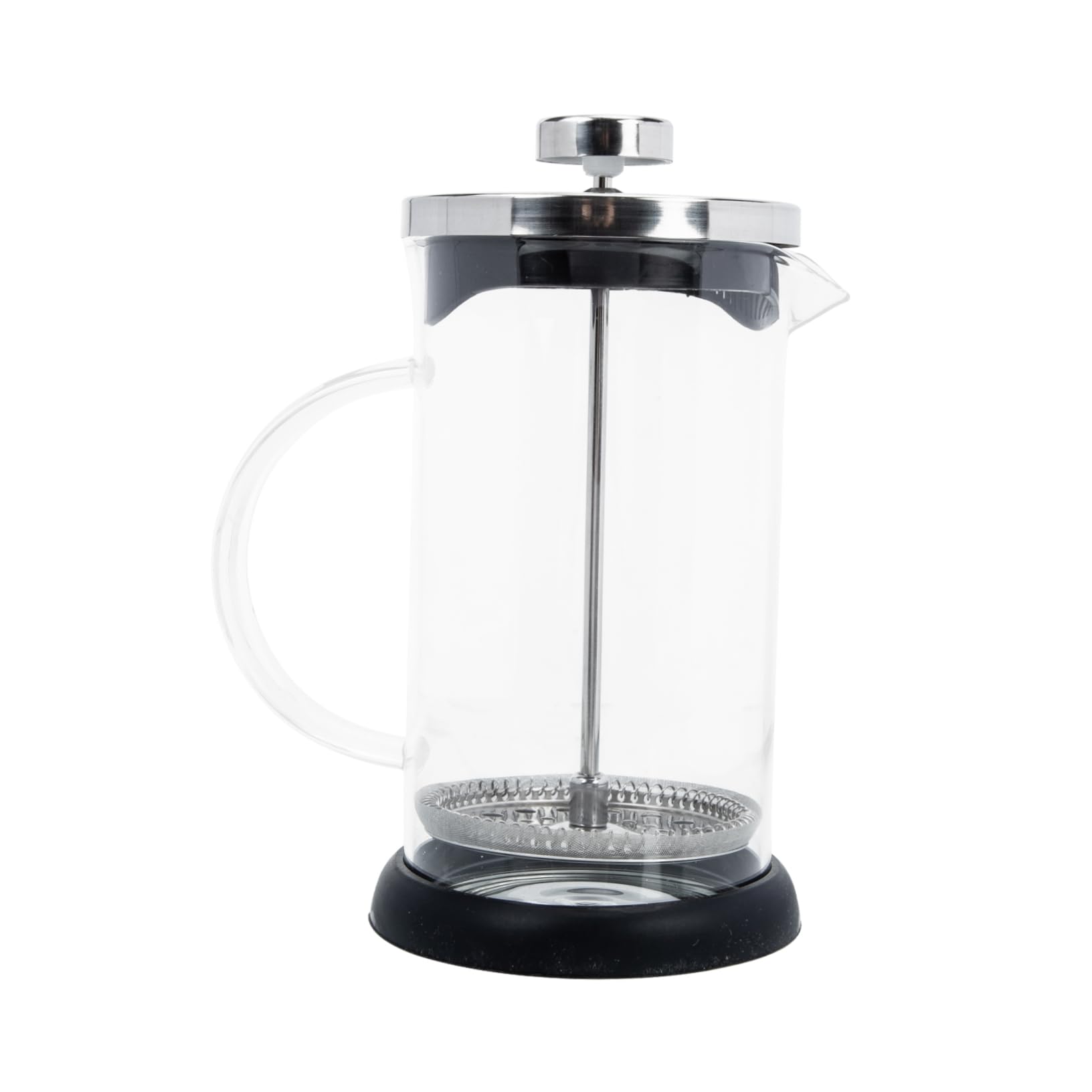PRETYZOOM Manual Coffee Press with Glass Teapot Portable Manual Coffeepot for Home Office Easy Operation Design