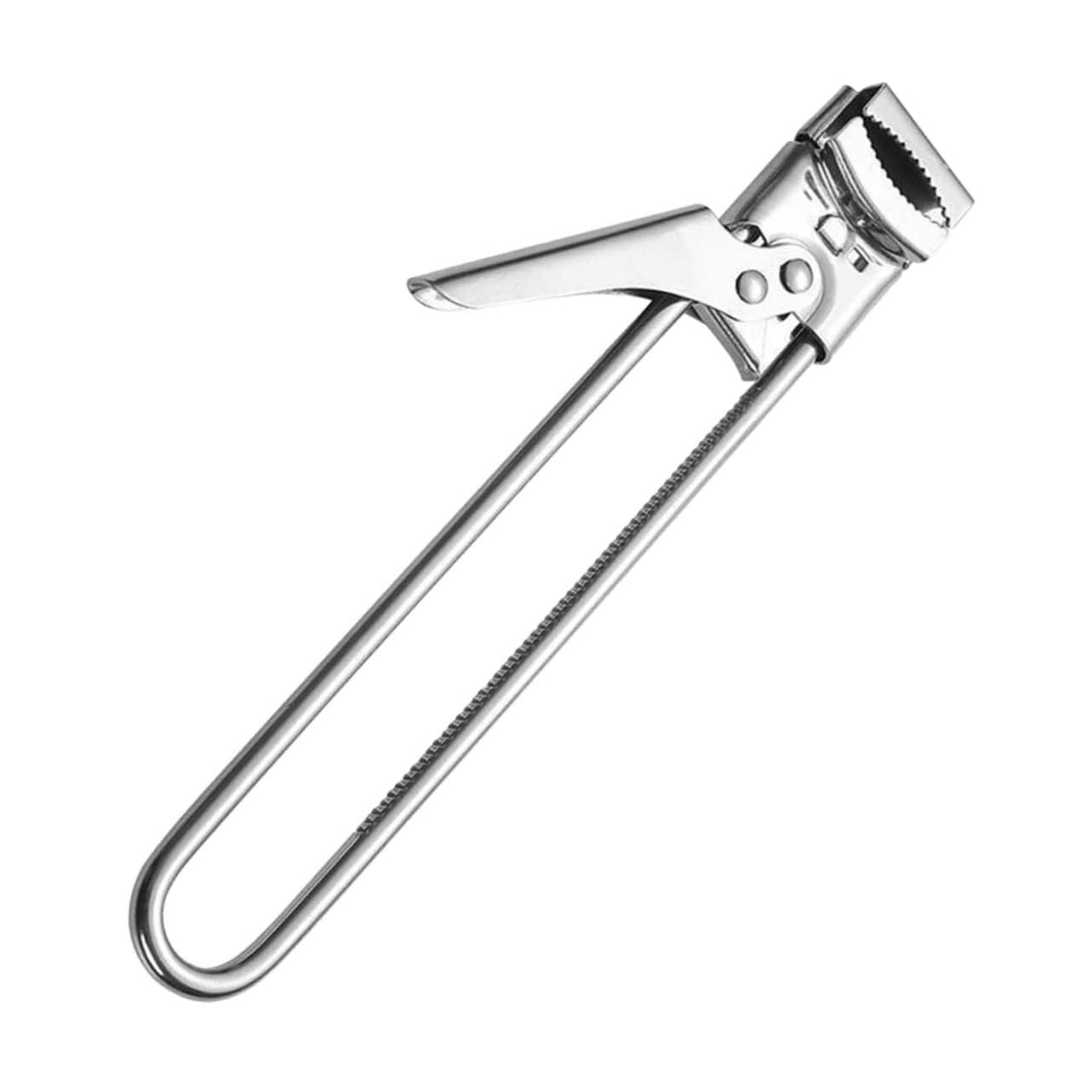 SOESFOUFU Versatile Stainless Steel Jar Opener Adjustable Lid Remover for Effortless Kitchen Use Compact Design for for Cans and Jars Ergonomic Grip for Comfortable