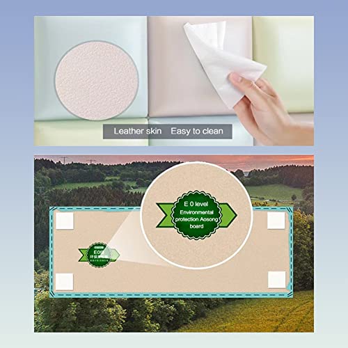 Rwbatt 3D Anti-Collision Wall Padding For Kids, Peel And Stick Upholstered Wall Panels Headboard For Tatami, Living Room, Kids Bedroom, Playroom, Nursery Protector Wall Stickers (Design 3) #TOP7