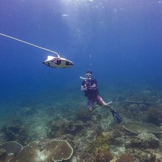 ADZHY Underwater Drone, PRW10 Wizard Underwater Drone with 4K UHD Camera, Fish Finder and VR Goggles for Diving and Boating. NO CABLES, NO HASSLE!,Wizard