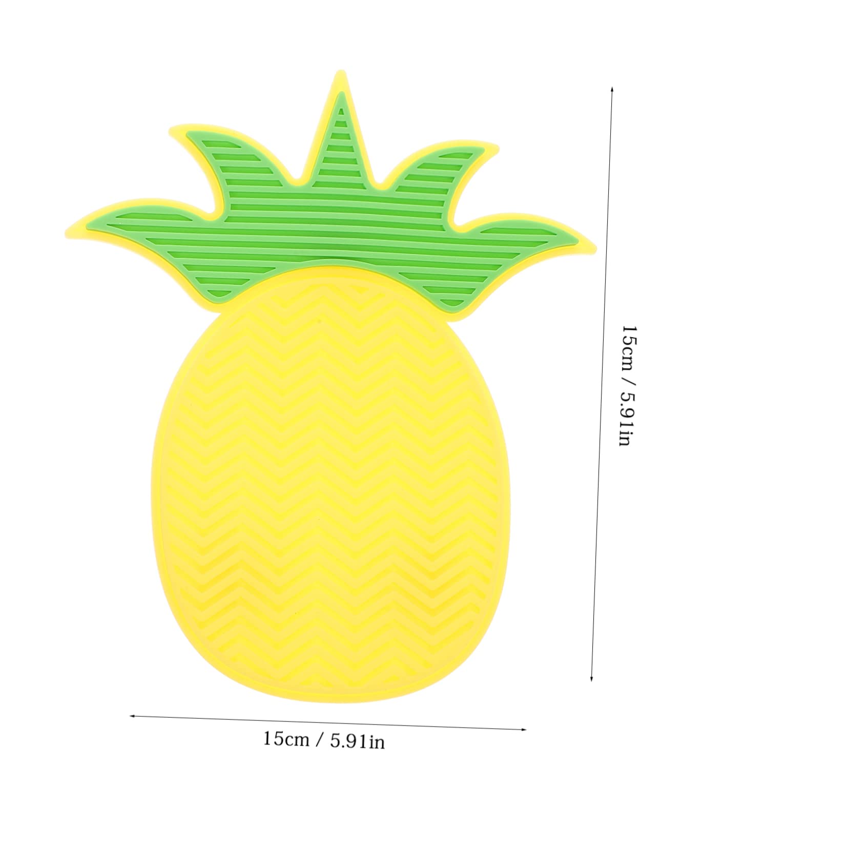 VICASKY Efficient Makeup Brush Cleaning 2pcs Silicone Brush Cleaning Pad Suction Cup for Home Salon Use