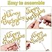 Boao 40 Pieces Birthday Cake Toppers 5.3 x 3.94 in Happy Glitter Birthday Cupcake Topper Cake Party Supplies Decorations for Children or Adults, 8 Colors