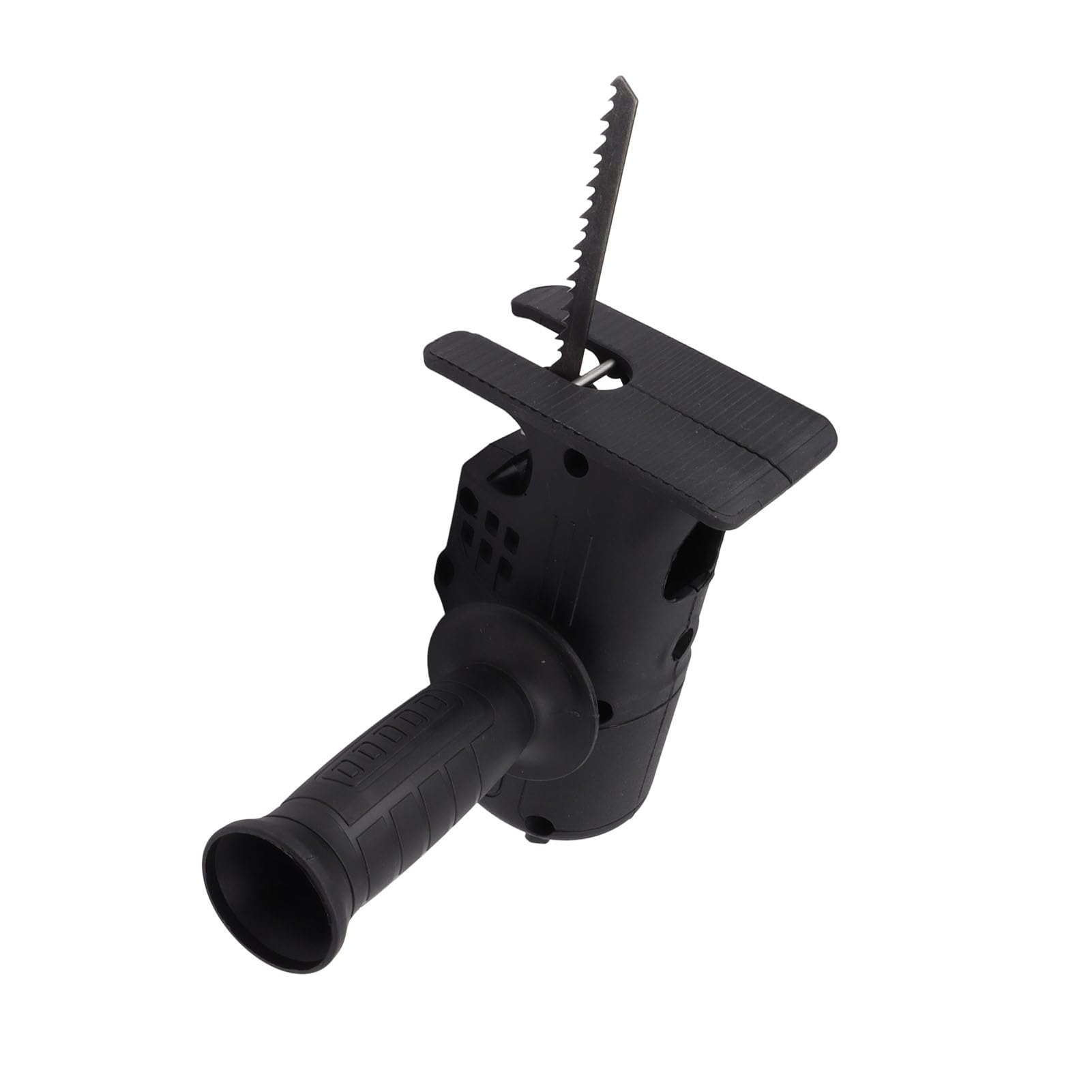 Aramox Adapter do Piły Szablastej Adapter Wiertła ABS do Wyrzynarki 3–13 Mm Uchwyt Boczny z 3 Szczękami Szybkozłączka Przenośne Cięcie dla Użytkowników Drewna, Metalu, Tworzyw Sztucznych