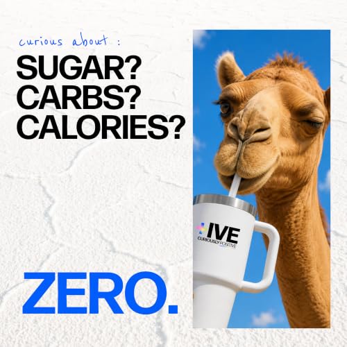 Image of Curiously +IVE(Positive) Electrolytes Drink Mix - 20 Sachets | Guava Flavour | Zero Sugar, Zero Carbs, Zero Calories | 8 Essential Electrolytes | Hydration + Recovery | Health Supplement Powder | Keto Friendly