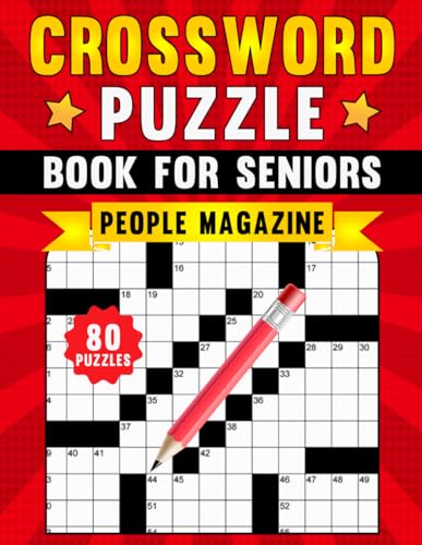 People Magazine Crossword Puzzle Book For Seniors: Keep Your Mind Sharp with Engaging Crossword Fun