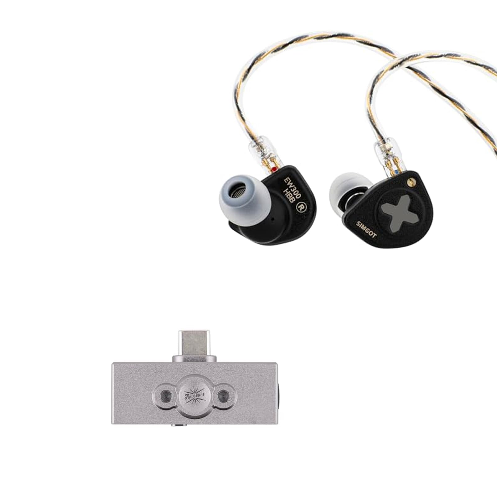 Amazon.com: Linsoul SIMGOT EW300 1DD+1Planar+1PZT Hybrid Driver in