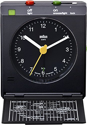 Braun BNC005 Orologio con Sveglia da Viaggio a