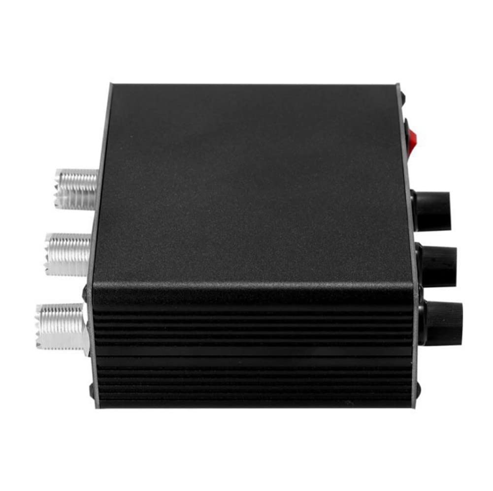 SPORTARC Qrm Canceller mit 3P Power Control Cable, Qrm Eliminator X-Phase 1-30Mhz Hf Bands Built-In Ptt Control Plz-Qrm-Eliminator