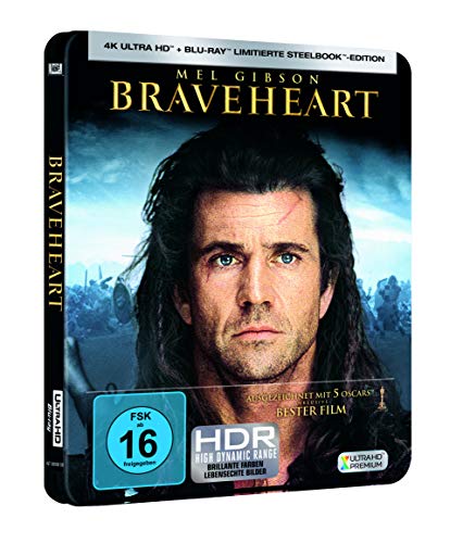 Braveheart – 4K Steelbook (UHD + Blu-ray Disc)