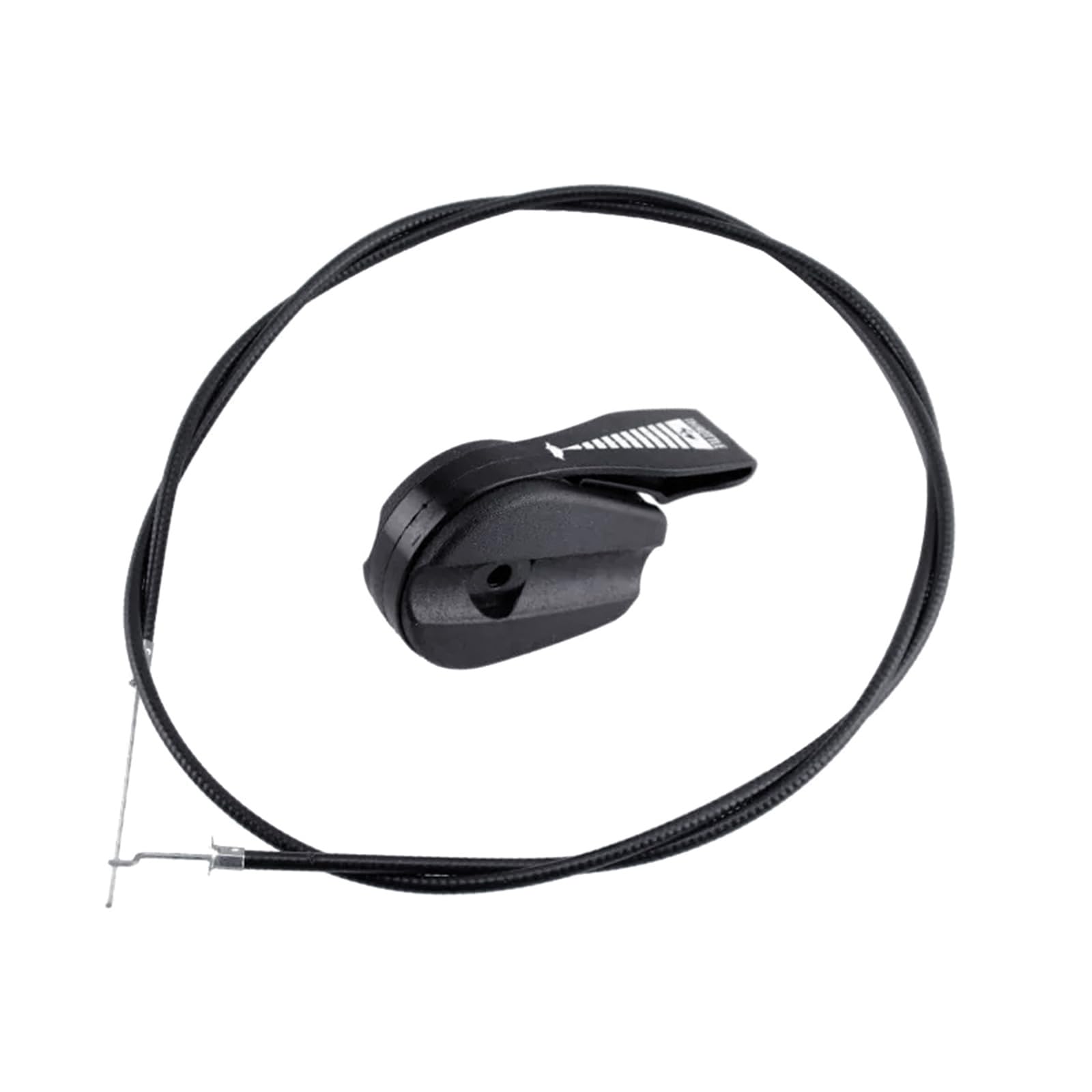 Cable del acelerador para cortacésped de 165 cm, juego universal con interruptores de control, palancas de mango para reparación de cables de cortacésped