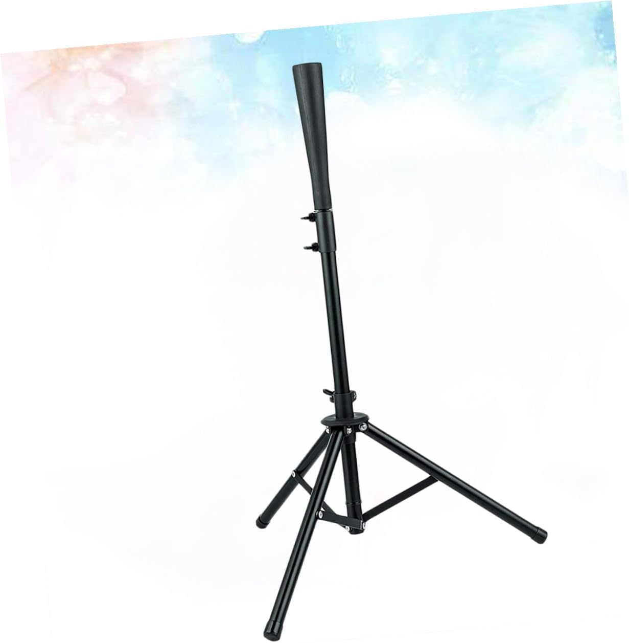 balacoo Baseball Holder Training Tee Portable Practicing Rack for Outdoor Indoor Enhance Batting Skills Sturdy Material