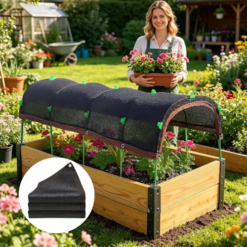 Cubierta protección solar jardín para pérgolas y patios traseros 3