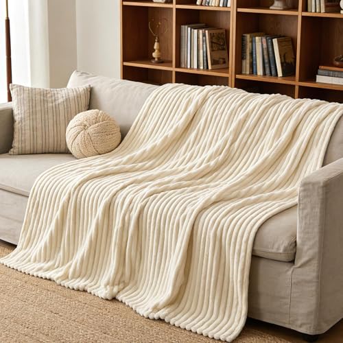 Couverture de canapé de qualité supérieure en tissu pelucheux lourd