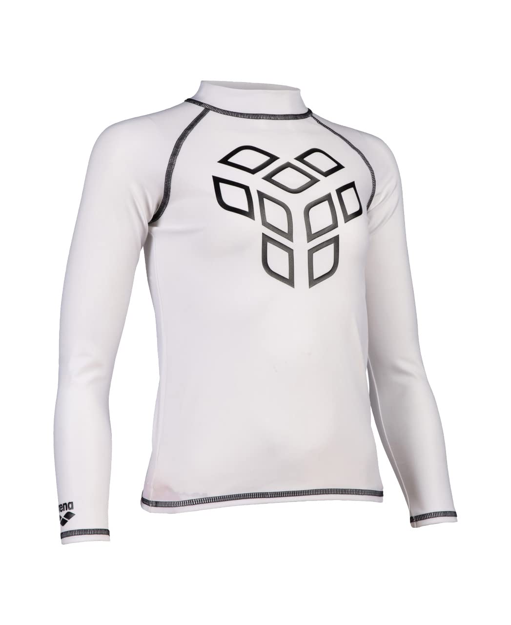 Arena Unisex Jr Arena Rash Vest L/S Graphic Rash Guard Shirt Garçon