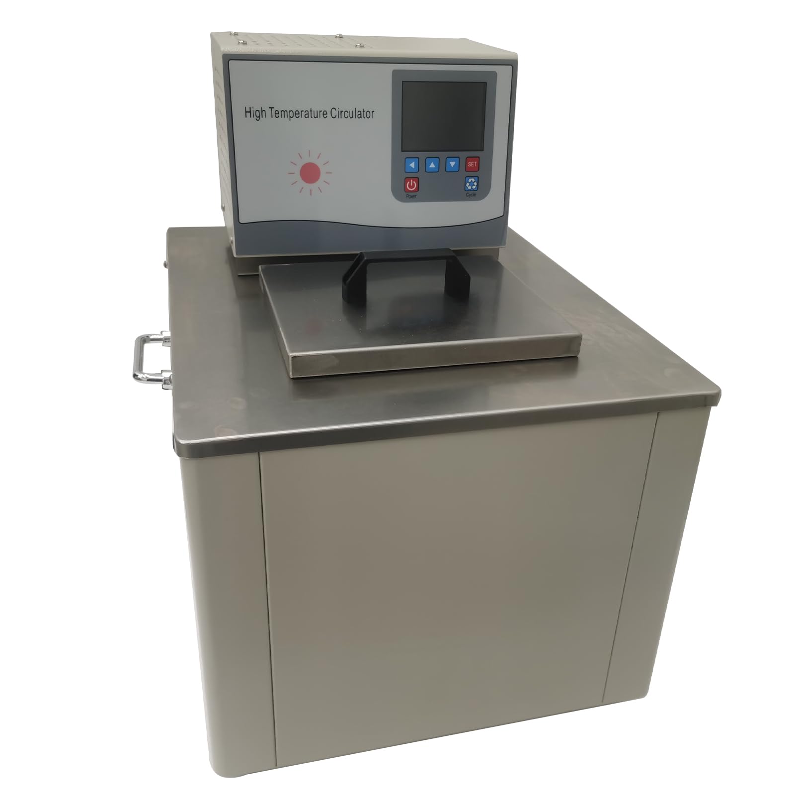 TECHTONGDA Digital Thermostatic Water Bath Laboratory Circulator Pump Heater Heating Devices 30L Capacity Oil Bath Recirculating 220V Bath Heating Circulator with Adjustable Temp Indoor Temp - 300?