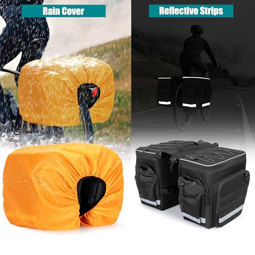 Marscamd 50L Expandable Rear Bike Bag
