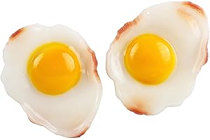 Framendino Artificial Fried Egg Realistic Decoration
