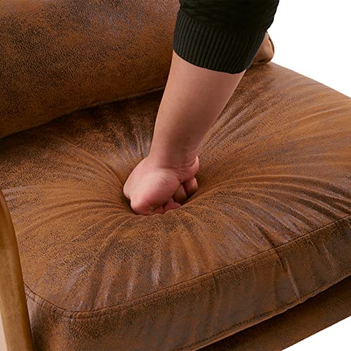 Sillón Clásico Moderno con Cojín Café miniatura 6